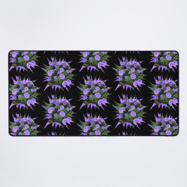 Item preview, Blue rock bindweed flowers abstract pattern in by Iritof designed and sold by iritof.