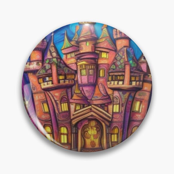 Item preview, Fantasy Fairytale Castle designed and sold by EpicFoxArt.