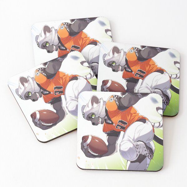 Item preview, Blue Cat Feline NFL Superstar (Anime) designed and sold by BDMeow.