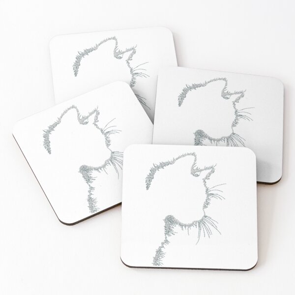 Artikelvorschau, Katzensilhouette. entworfen und verkauft von Arteyestilo.