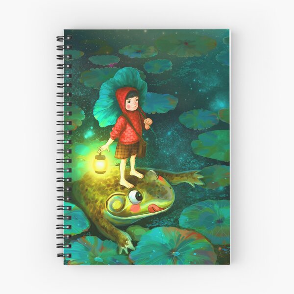 Item preview, The little girl in the pond with frog designed and sold by skycn520.