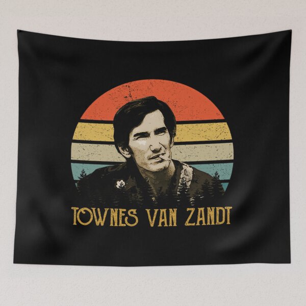 Item preview, Townes Van Zandt Retro Shirt designed and sold by StoreArtWorship.