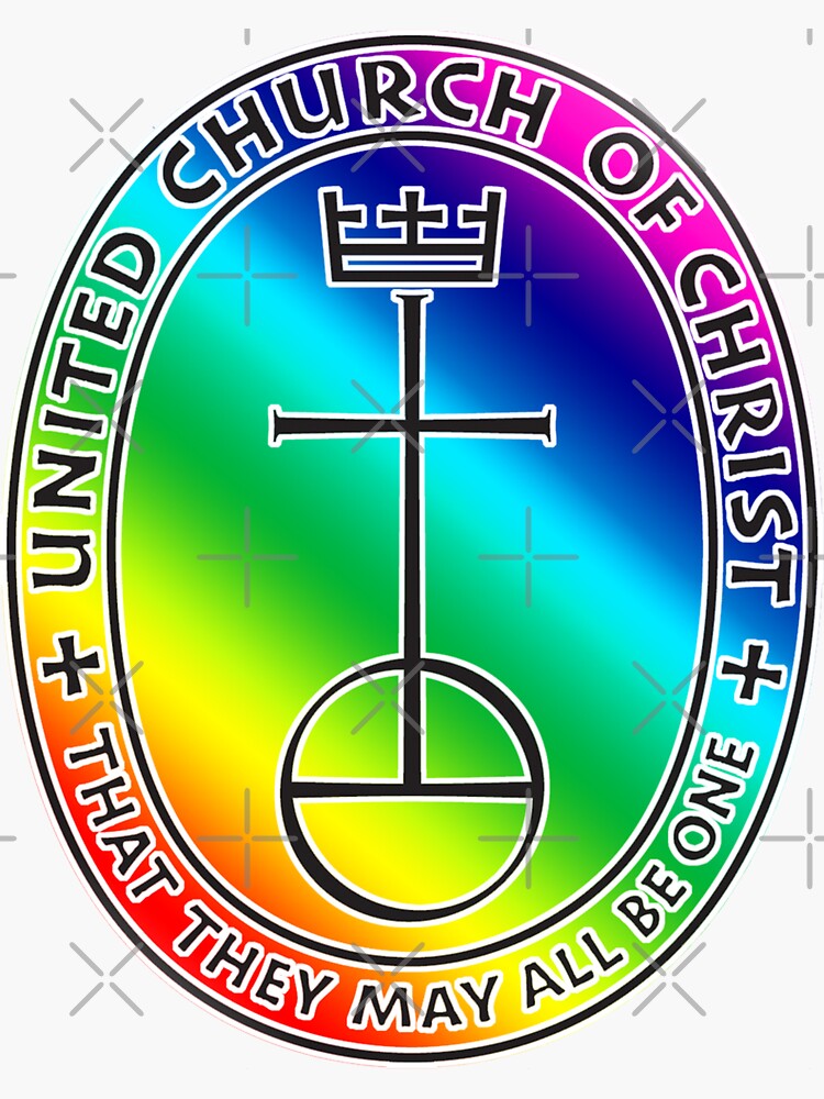 "The UCC United Church Of Christ Logo Rainbow 2" Sticker For Sale By ...