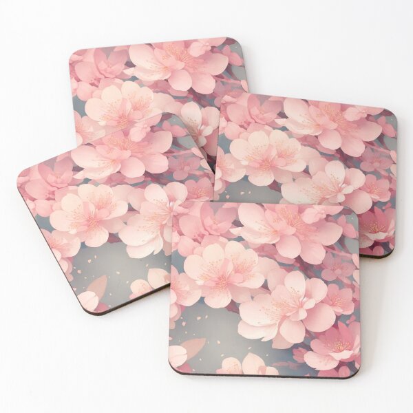 Item preview, Sakura flora pastel pattern v4 designed and sold by xibishop.