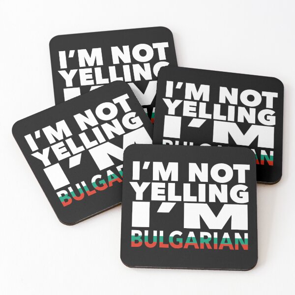 Item preview, Bulgarian present - i'm not yelling, i'm Bulgarian - Bulgarian gifts - Bulgarian flag - Bulgarian Gift - Bulgarian Decor - Bulgaria designed and sold by babaorum.