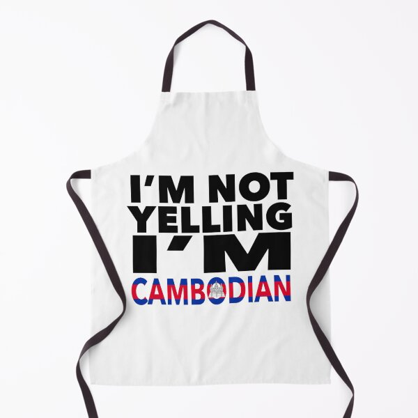Item preview, Cambodian present - i'm not yelling, i'm Cambodian - Cambodian gifts - Cambodian flag - Cambodian Gift - Cambodian Decor - Cambodia designed and sold by babaorum.