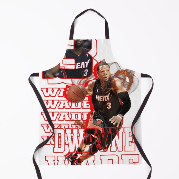 Item preview, dwayne wade from miami heat number 3 designed and sold by nudgeshop.