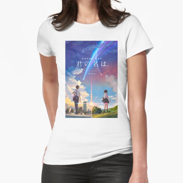 Kimi No Na Wa ( Your Name ) T Shirt 100% Cotton Kimi No Na Wa Manga Anime  Movie Your Name Taki Mitsuha Studio Ghibli Miyazaki - AliExpress