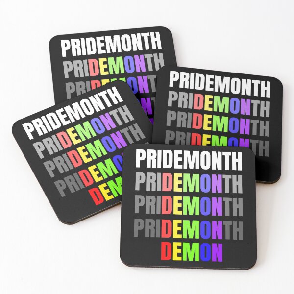Item preview, PRIDE MONTH DEMON designed and sold by UnderStore.