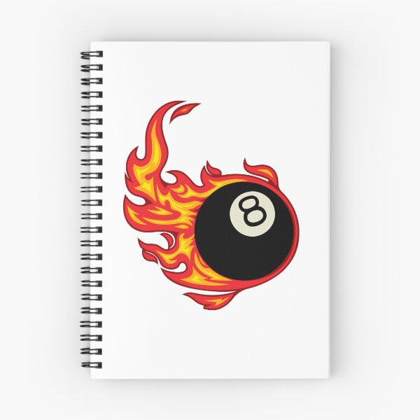 Item preview, Flaming 8 Ball designed and sold by maddy017.