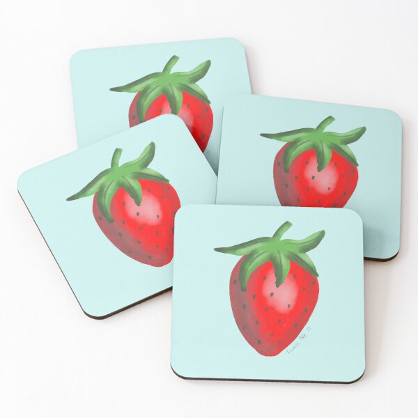 Item preview, Juicy red strawberry  designed and sold by FrancesPoff.