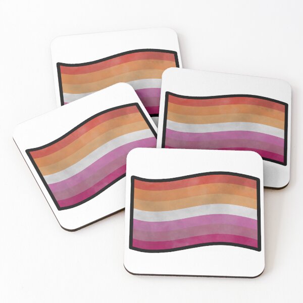 Item preview, Foggy Lesbian Pride Flag designed and sold by SentABear.