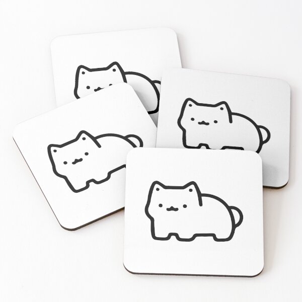 Item preview, Cute minimal cat designed and sold by kougan.