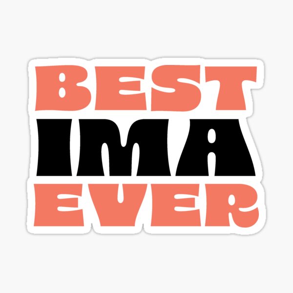 Item preview, Best Ima Ever designed and sold by mitzvahmerch.