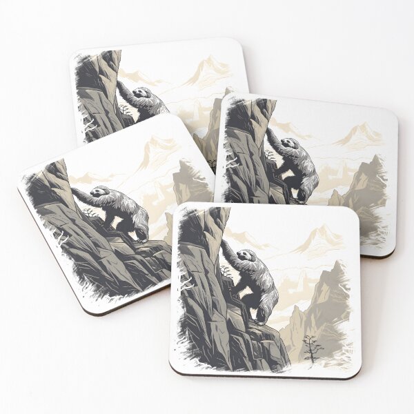 Item preview, Adventurous Sloth: Conquer New Heights designed and sold by AdventurerPack.