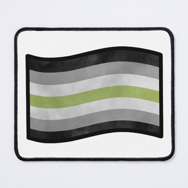 Item preview, Foggy Agender Pride Flag designed and sold by SentABear.