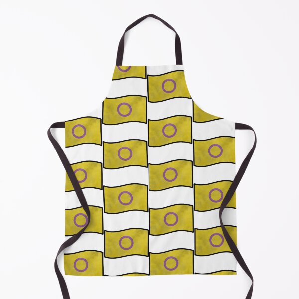 Item preview, Foggy Intersex Pride Flag designed and sold by SentABear.