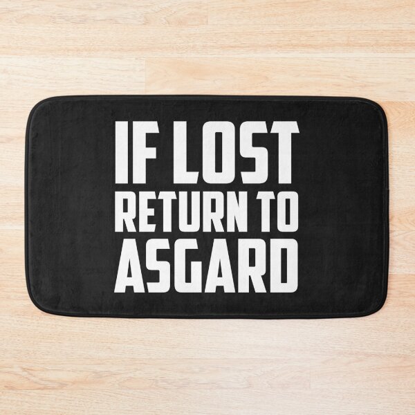 Item preview, If Lost Return To Asgard  Loki Fan  designed and sold by EleazaDaniel.