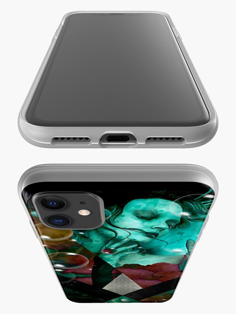Vista alternativa de Funda y vinilo para iPhone "The witch of the water forest"
