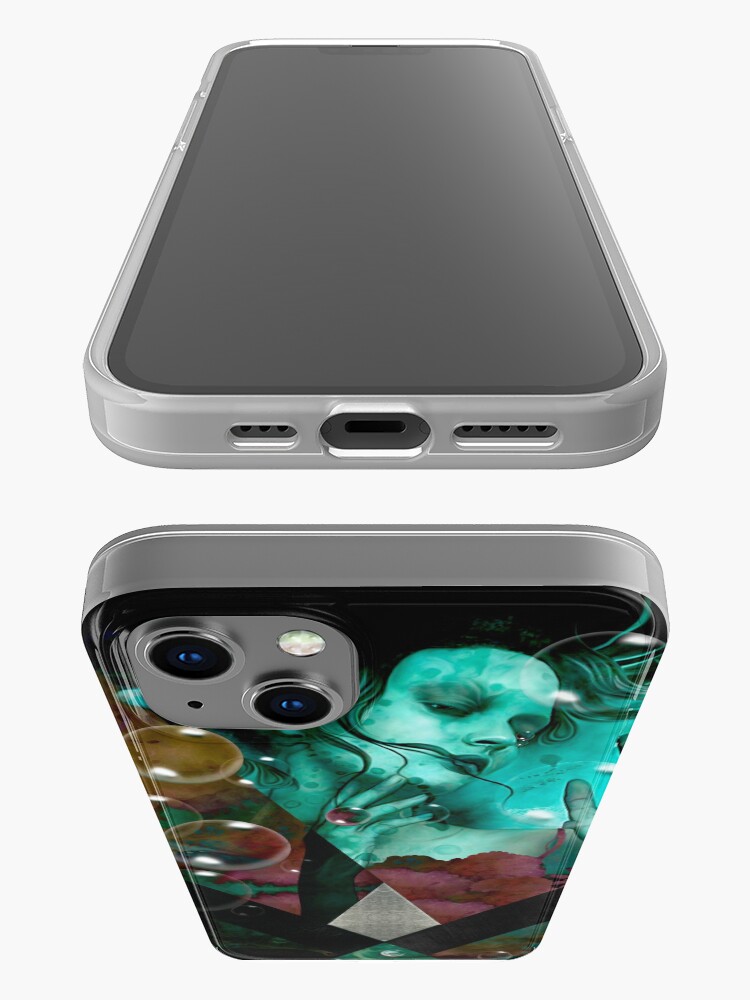 Vista alternativa de Funda de iPhone "The witch of the water forest"