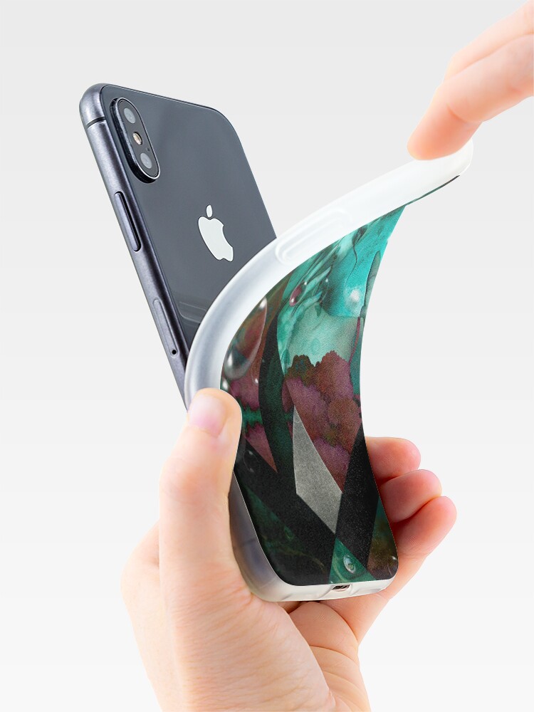 Vista alternativa de Funda y vinilo para iPhone "The witch of the water forest"