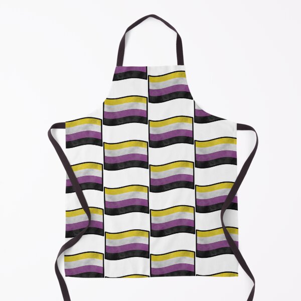 Item preview, Foggy Nonbinary Pride Flag designed and sold by SentABear.