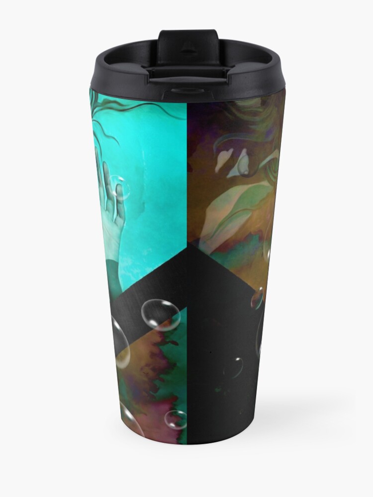 Vista alternativa de Taza de café de viaje "The witch of the water forest"