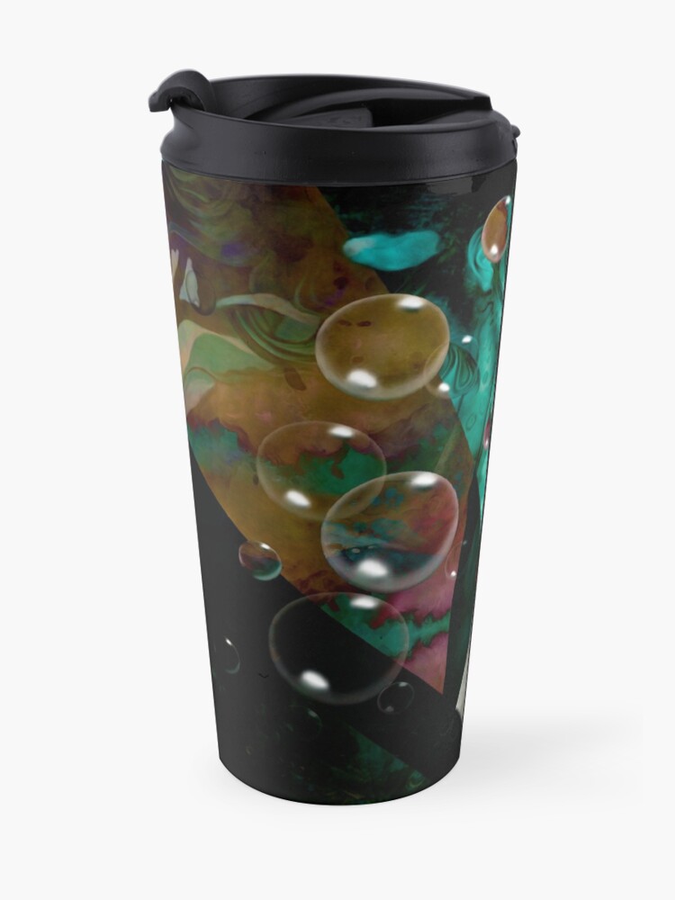 Vista alternativa de Taza de café de viaje "The witch of the water forest"