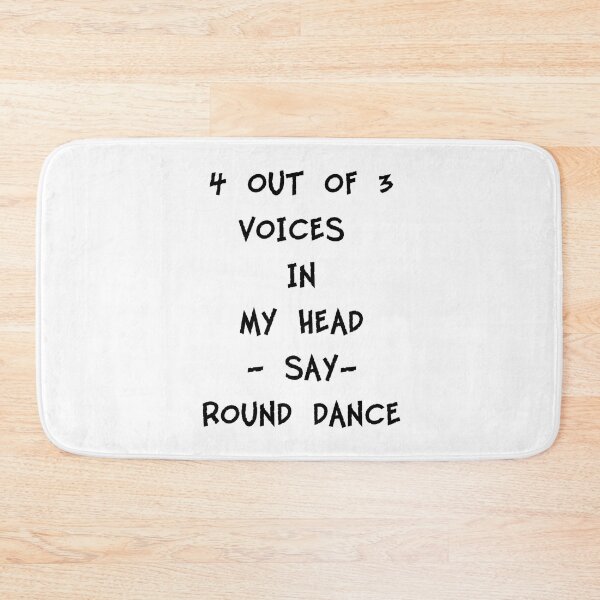 Item preview, 9 out of 10 BLK designed and sold by Square Dancing Gifts & Merchandise.