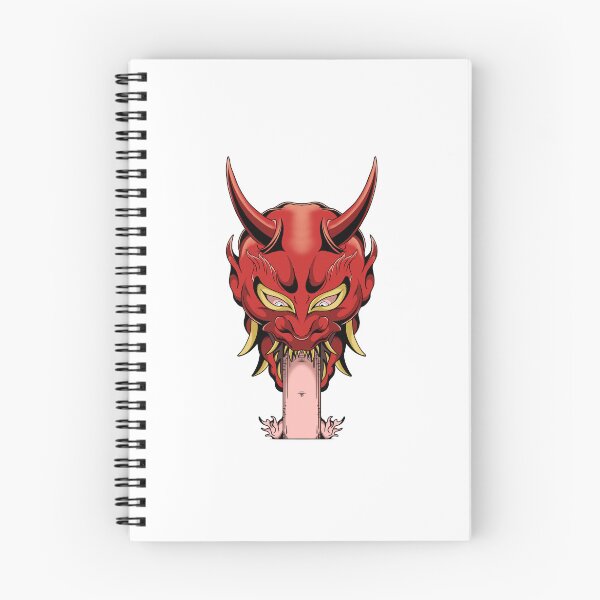 Item preview, Red hanya mask designed and sold by 995dsgn.