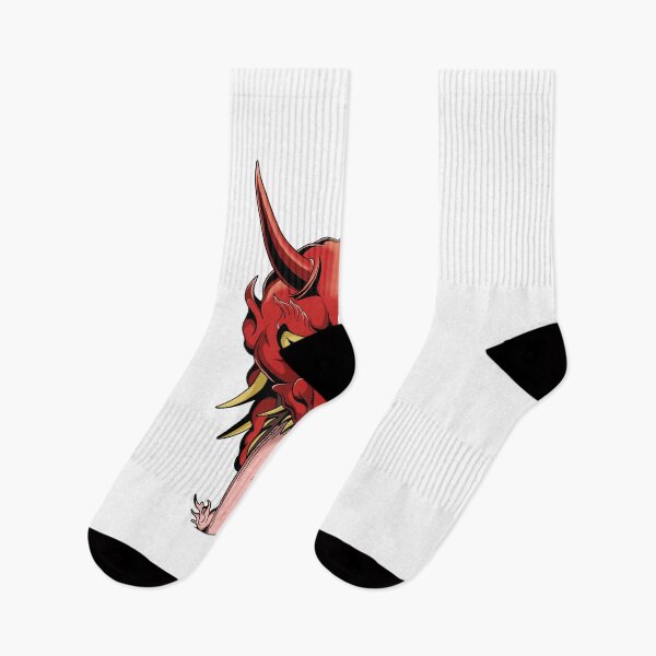 Item preview, Red hanya mask designed and sold by 995dsgn.