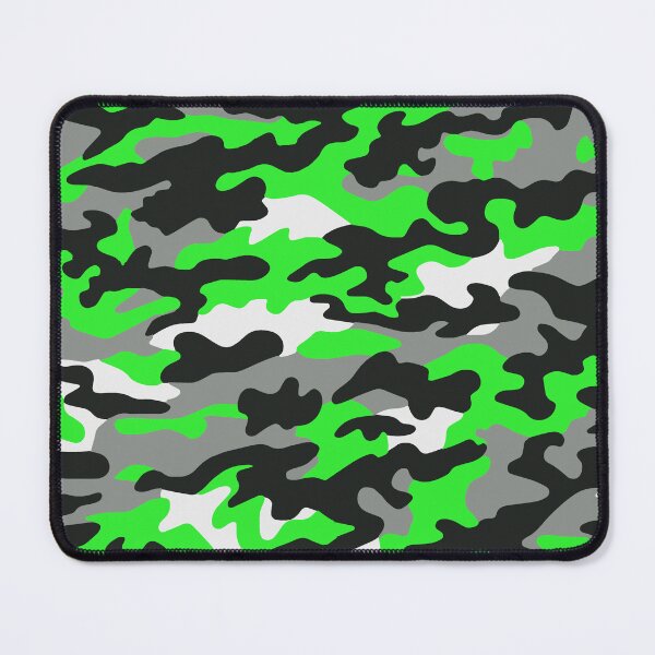 Item preview, NEON Green Woodland Arctic Style Green Camo Texture - Repeating Tiled Safety Green Camouflage Digital Digital Paper designed and sold by ChattanoogaTee.