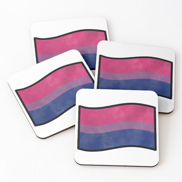 Item preview, Foggy Bisexual Pride Flag designed and sold by SentABear.