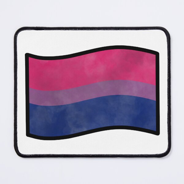 Item preview, Foggy Bisexual Pride Flag designed and sold by SentABear.