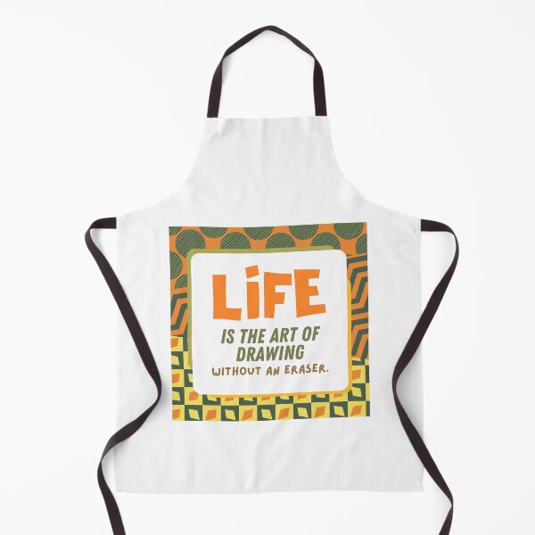 Item preview, Life is The Art of Drawing Without An Eraser designed and sold by birdyness.