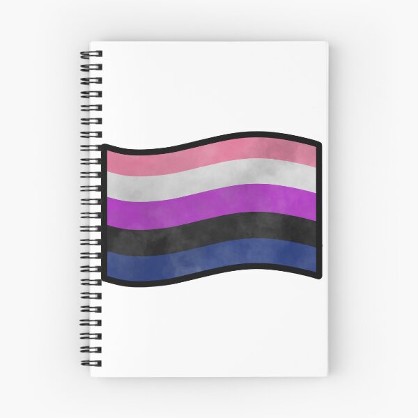 Artikelvorschau, Neblige Gender-Fluid-Pride-Flagge entworfen und verkauft von SentABear.