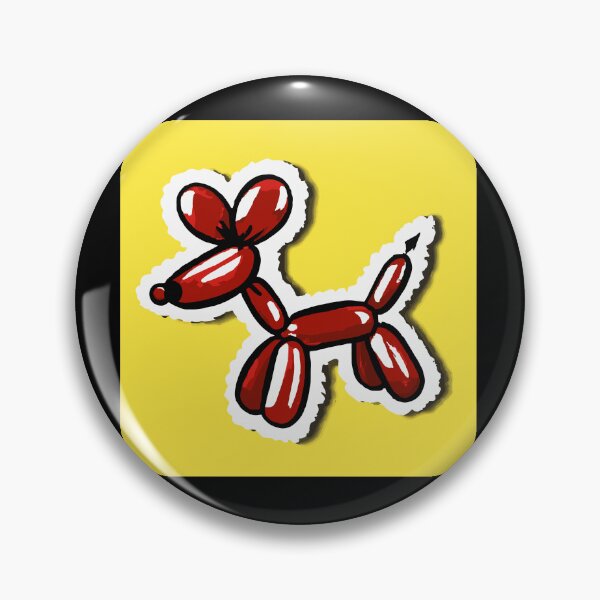 Item preview, Red Balloon Dog With Background designed and sold by Keeley Curtis-Verdeja.