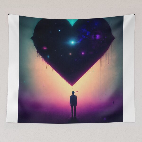 Item preview, Shadow of a Heart designed and sold by AIStudio137.