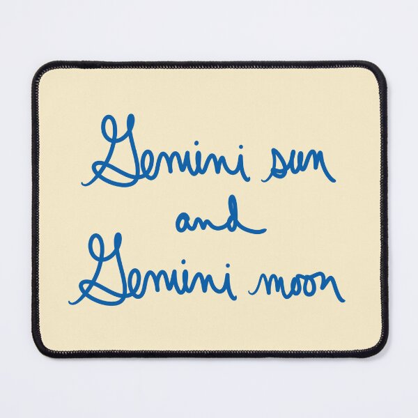Item preview, Gemini Sun and Gemini Moon designed and sold by abeink.