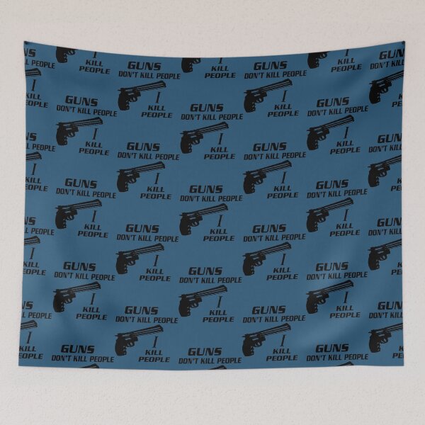 Item preview, Guns Don_t Kill People I Kill People - Happy Gilmore Quote designed and sold by FigandBonet.