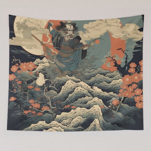 Item preview, Ukiyo-e Japan Japanese Wood Block engraving Landscape art  designed and sold by BrandonArtWorld.