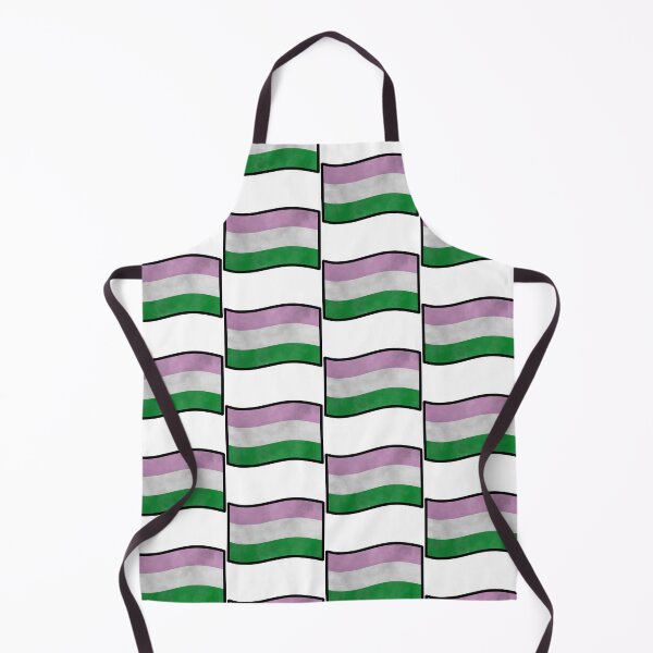 Item preview, Foggy Genderqueer Pride Flag designed and sold by SentABear.