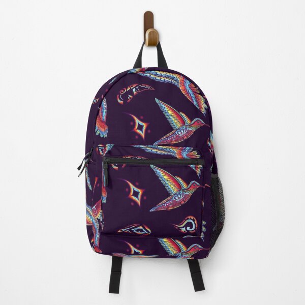 Item preview, Humming bird (southwestern rainbow pattern) designed and sold by Caummon Thread.