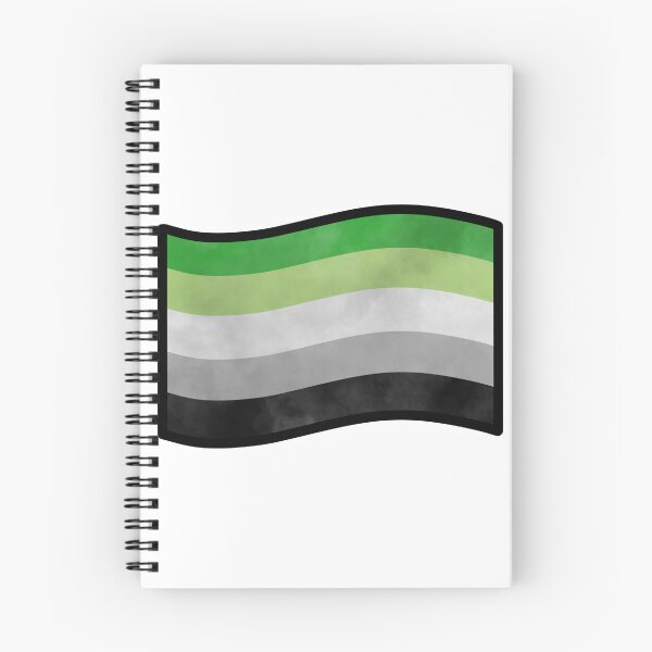 Item preview, Foggy Aromantic Pride Flag designed and sold by SentABear.