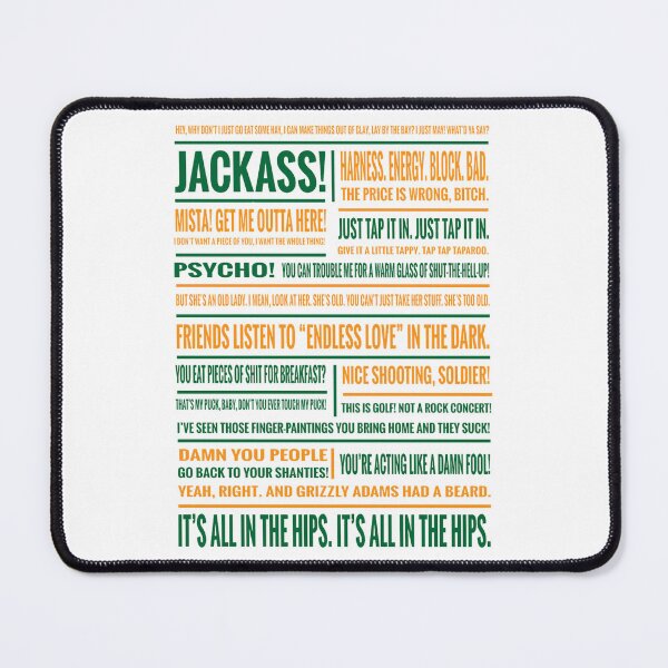 Item preview, Happy Gilmore - Typographic Quotes designed and sold by ModernVintagest.