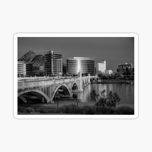 Item preview, Golden Hour in Tempe BW designed and sold by Elisabeth Lucas.