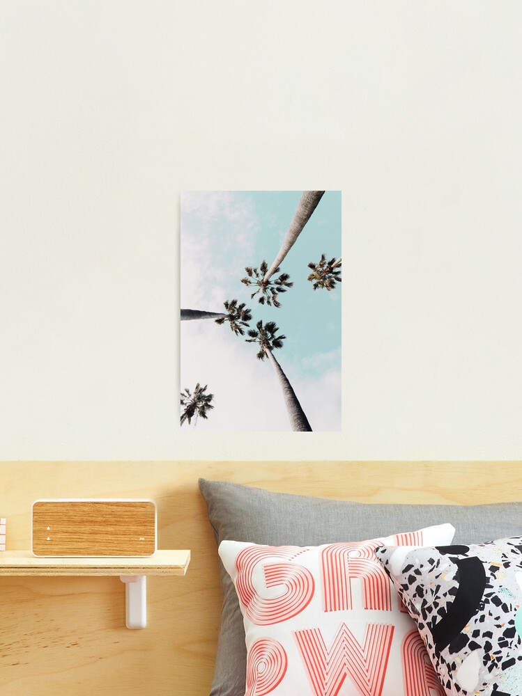 Thumbnail 2 of 3, Photographic Print, Palm trees Palms print designed and sold by nth4ka.