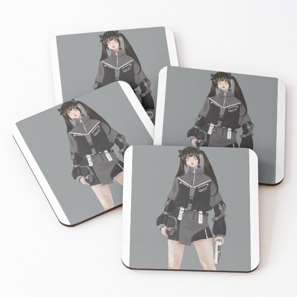 Artikelvorschau, Techwear-Anime-Mädchen entworfen und verkauft von GhostPeepArt.