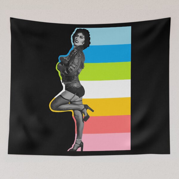 Item preview, Frank N Furter Queer Pride designed and sold by ShopArtBaron.