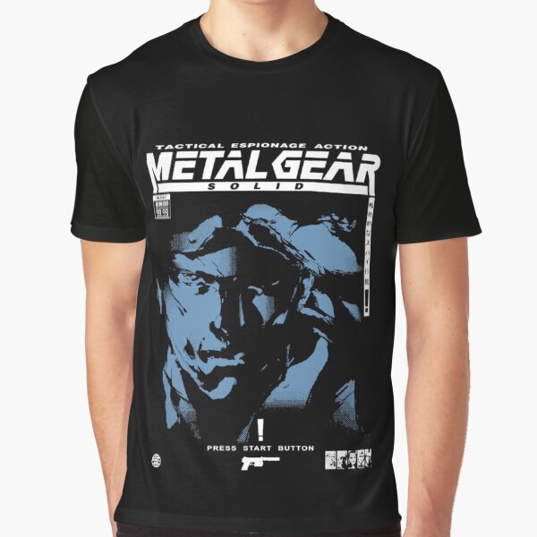 Vista previa del artículo con la obra «METAL GEAR SOLID Serpiente sólida Metal Gear», diseñado y vendido por ohallorankepler.